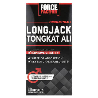 Force Factor, Longjack Tongkat Ali, 500 mg, 30 capsules
