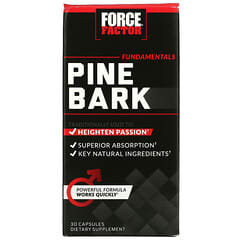 Force Factor, Pine Bark, 600 mg, 30 Capsules