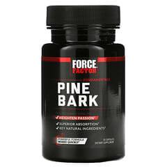 Force Factor, Corteza de pino, 600 mg, 30 cápsulas