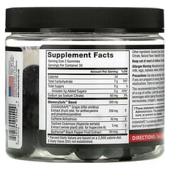 Force Factor, Forebrain Gummies, Memory Support, Mixed Berry, 60 Gummies