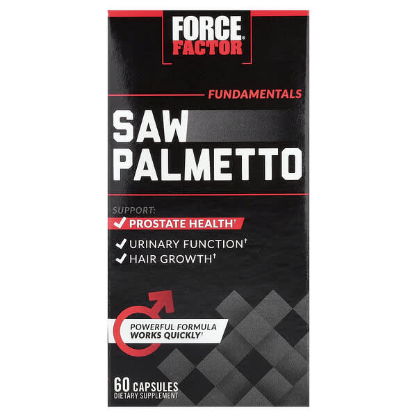 Force Factor, Fundamentals，鋸棕櫚味，60 粒膠囊
