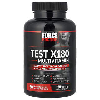 Force Factor, Testează X180® Multivitamin, 120 tablete