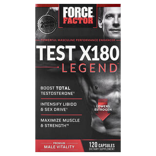 فورس فاكتور‏, Test X180 Legend ™ ، 120 كبسولة