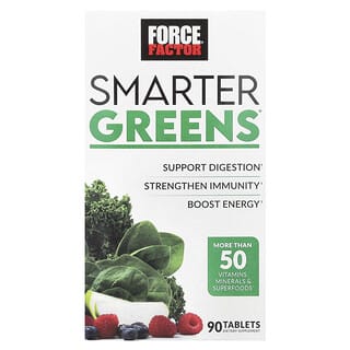 Force Factor, Smarter Greens®, 90 Tablets