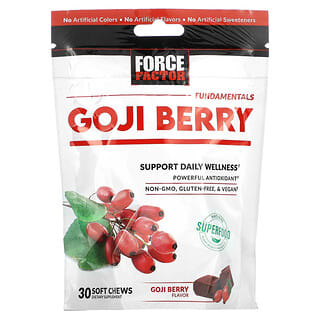 Force Factor, Fundamentals, Goji Berry, 30 Soft Chews