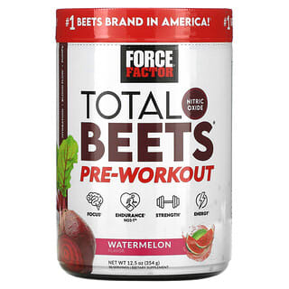 Force Factor, Total Beets, Pre-Workout, Watermelon, 12.5 oz (354 g)