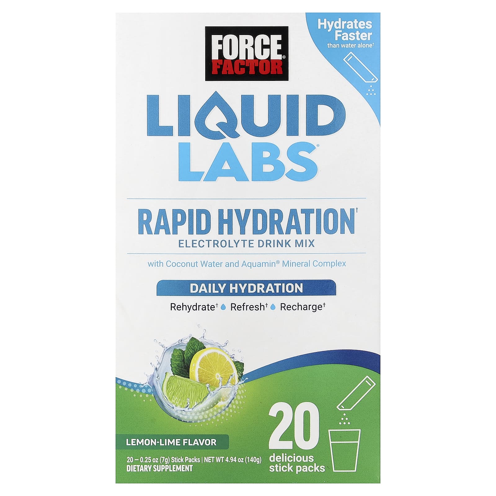Liquid Labs™（リキッドラボ）、高速水分補給電解質ドリンクミックス