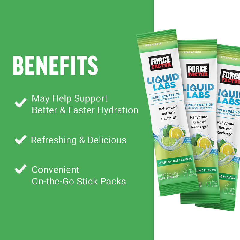 Liquid Labs™（リキッドラボ）、高速水分補給電解質ドリンクミックス