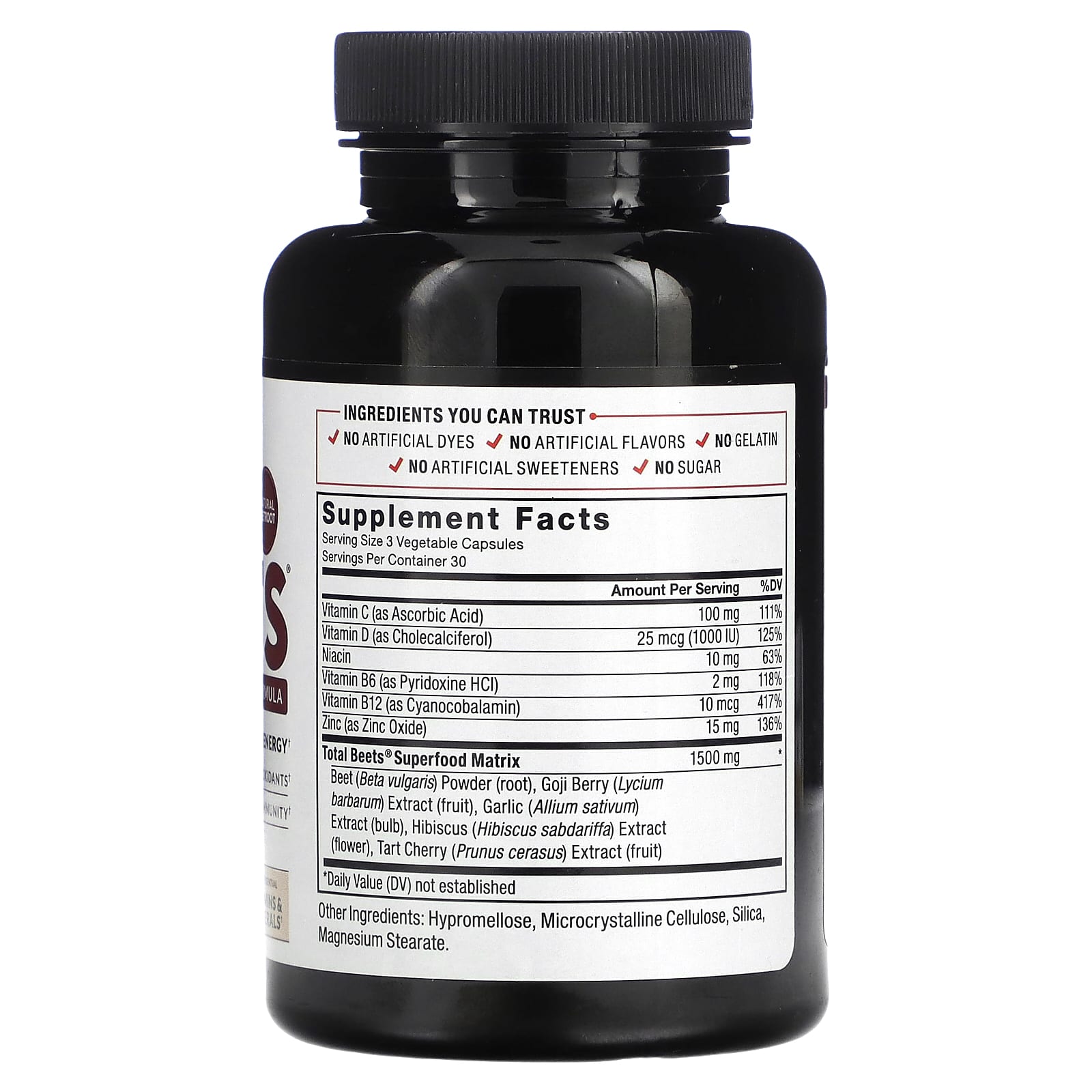 Force Factor, Total Beets, Beetroot Superfood Formula, 90 Vegetable