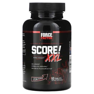 Force Factor, SCORE! XXL, средство для улучшения мужских качеств, 60 таблеток