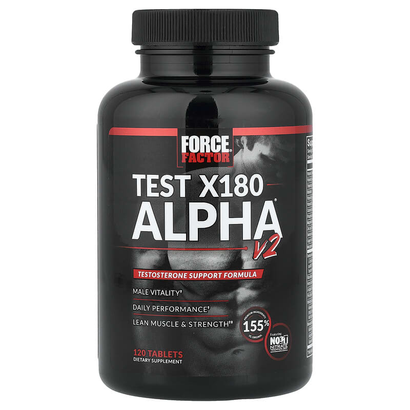Test X180 Alpha® V2, 120 comprimidos