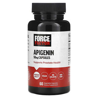 Force Factor, Apigenina, 50 mg, 60 Cápsulas Vegetais