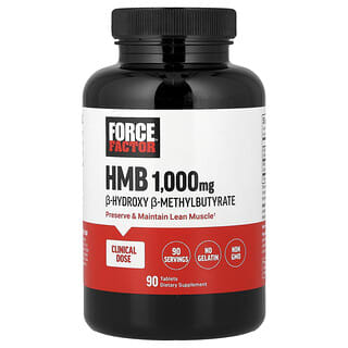 Force Factor, HMB, 90 Tablets