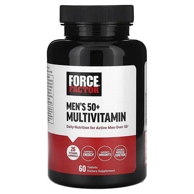 Force Factor, 50 歲以上男性多維他命，60 片
