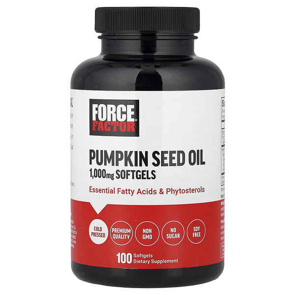 Pumpkin Seed Oil, 1,000 mg, 100 Softgels