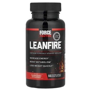 Force Factor, LeanFire®, 60 kasviskapselia