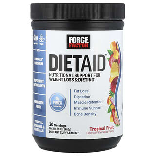 Force Factor, DietAid™, Tropical Fruit, DietAid™, tropische Früchte, 462 g (16,3 oz.)