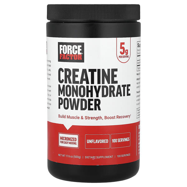 Creatine Monohydrate Powder, Unflavored, 17.6 oz (500 g)