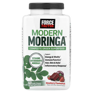 Force Factor, Modern Moringa™, Strawberry Passionfruit, 60 Soft Chews