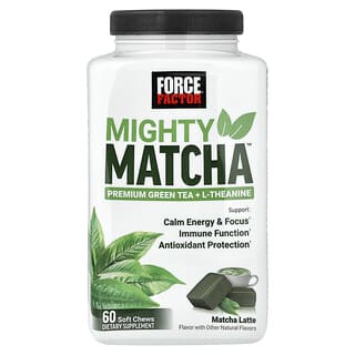 Force Factor, Mighty Matcha™, сірникове лате, 60 шт