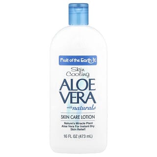 Fruit of the Earth, Skin Care Lotion, Aloe Vera with Naturals, 16 fl oz (473 ml)