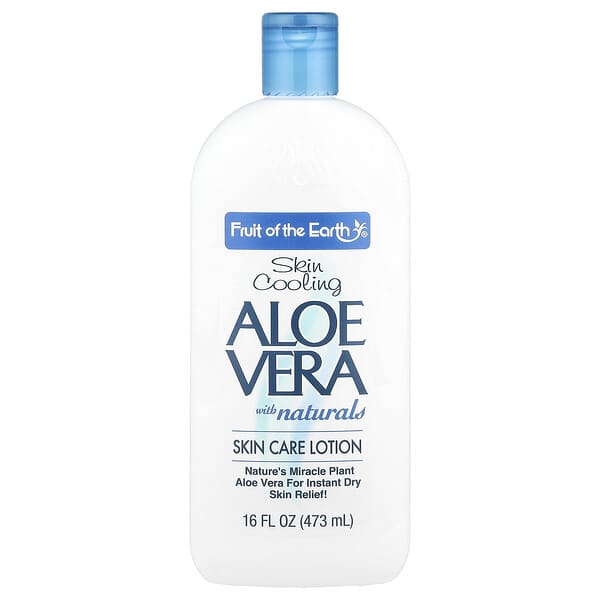 Fruit of the Earth, 알로에베라, 천연 스킨 케어 로션 함유, 473ml(16fl oz)