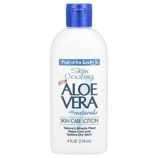 Fruit of the Earth, Aloe Vera with Naturals, Skin Care Lotion, 4 fl oz (118 ml)