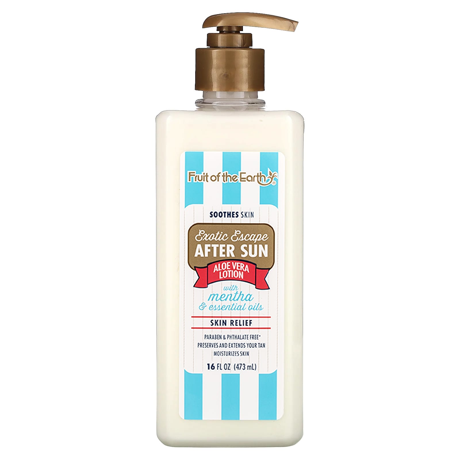 Exotic Escape, After Sun Aloe Vera Lotion with Mentha & Essential