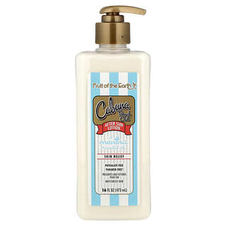 Fruit of the Earth, Cabana Beach Club™, After Sun Lotion with Mentha + Essential Oils, 16 fl oz (473 ml)