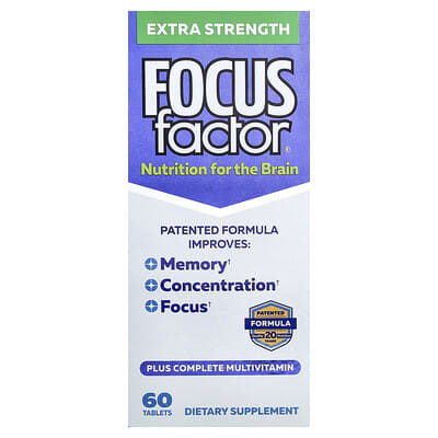Focus Factor, Nutrition for the Brain, 60 Tablets