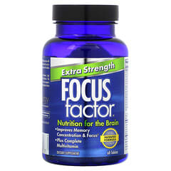 Focus Factor, Extra Strength, 60 Tablets