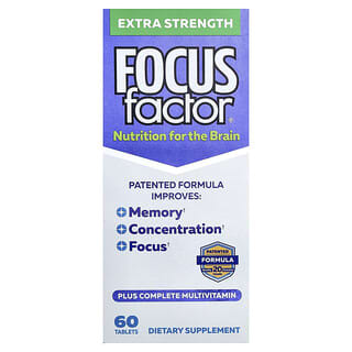 Focus Factor, Nutrition for The Brain, Extra Strength, 60 Tablets