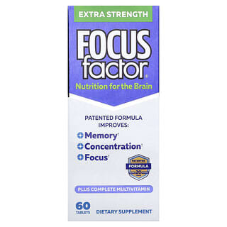 Focus Factor, Extra Strength, 60 Tablets