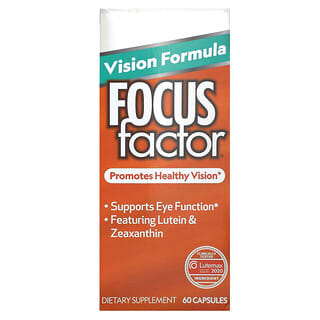 Focus Factor, Fórmula para a Visão, 60 Cápsulas