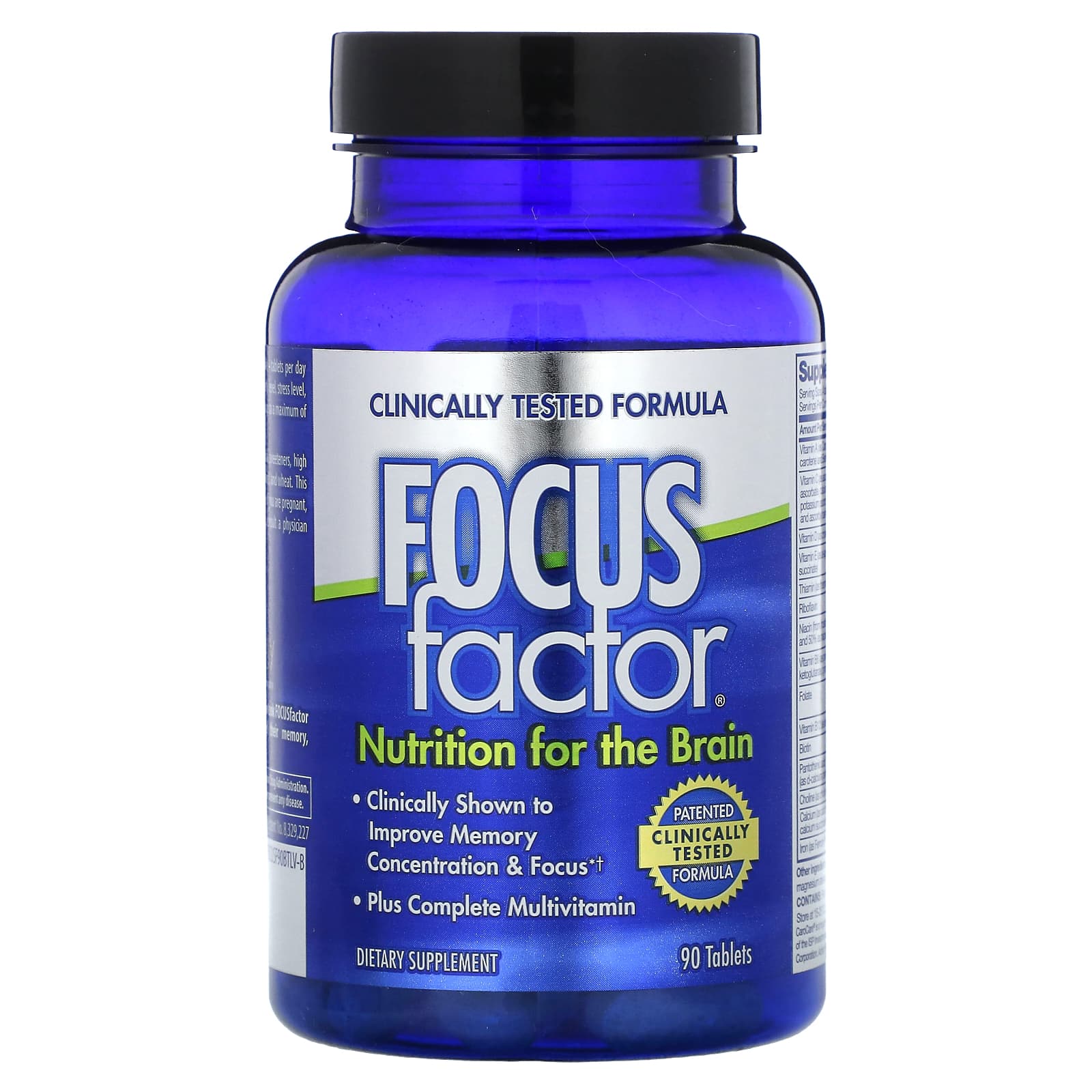 Focus Factor, Nutrition For The Brain, 90 Tablets