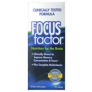 Focus Factor, Ernährung für das Gehirn, 90 Tabletten