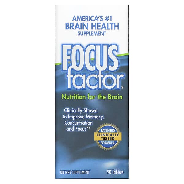 Focus Factor‏, Nutrition For The Brain, 90 Tablets