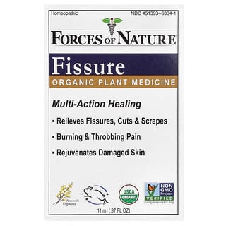 Forces of Nature, Fissure, 유기농 식물성 의약품, 11ml(0.37oz)
