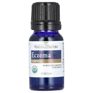 Forces of Nature, Eczema, Organic Plant Medicine, 0.37 fl oz (11 ml)