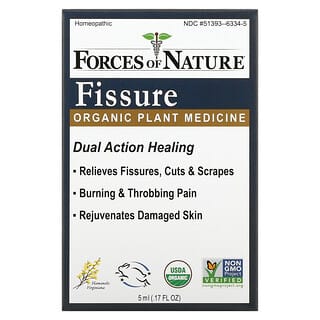 Forces of Nature, Fissure, Organic Plant Medicine, 0.17 fl oz (5 ml)
