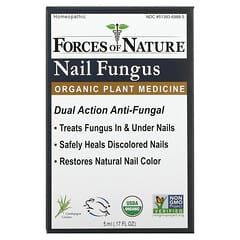 Forces of Nature, Nail Fungus, Organic Plant Medicine, 0.17 fl oz (5 ml)