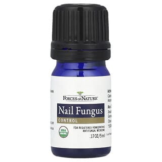 Forces of Nature, Nail Fungus, Organic Plant Medicine, 0.17 fl oz (5 ml)