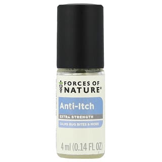 Forces of Nature, Anti-Itch Roll-On, 0.14 fl oz (4 ml)