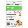Alergia, Medicamentos vegetales orgánicos, Para niños de 3 a 12 años, Naranja`` 10 ml (0,34 oz. Líq.)