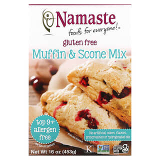 Namaste, Mélange à muffins et scones, Sans gluten, 453 g