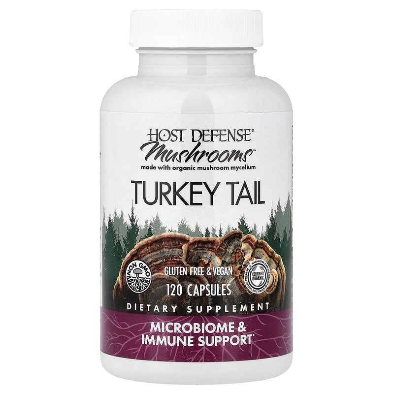 Mushrooms™（マッシュルームス）、カワラタケ、120粒（1粒あたり0.5g）