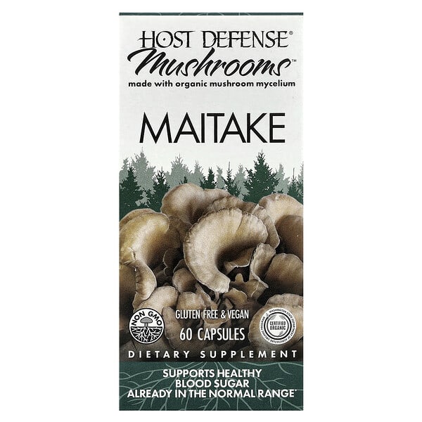 Mushrooms™, Maitake, 60 Capsules