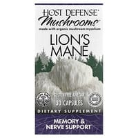 Extrait Champignon Lion's Mane 2100 Mg - 60 Gélules - Santé Cerveau - Bio Sans OGM