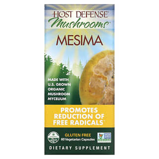 Host Defense, Mesima, 60 cápsulas vegetarianas
