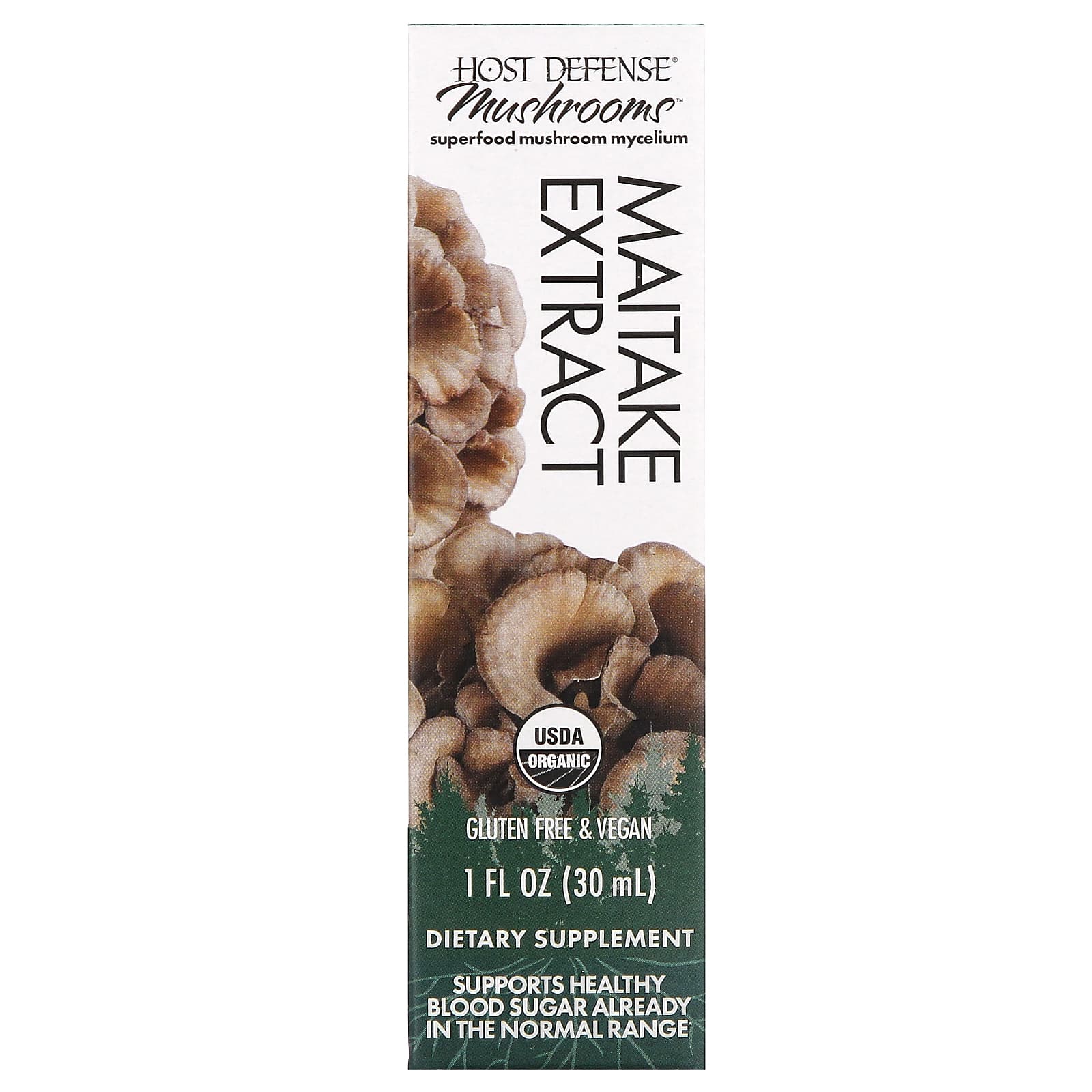 Mushrooms（マッシュルームス）、マイタケエキス、30ml（1液量オンス）